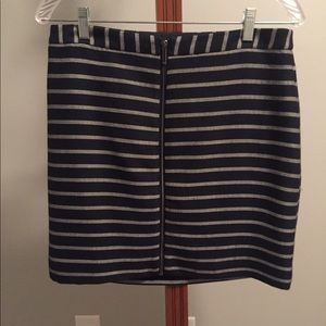 The Limited Striped Skirt